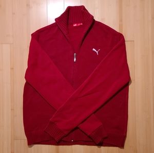 Puma Full-zip Knit Sweater